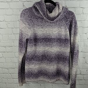 Columbia ombre turtleneck pullover